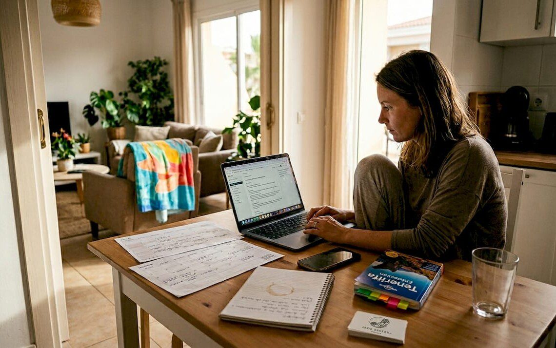 Eigentümerin bietet ihre Ferienwohnung auf Teneriffa zur Vermietung an
