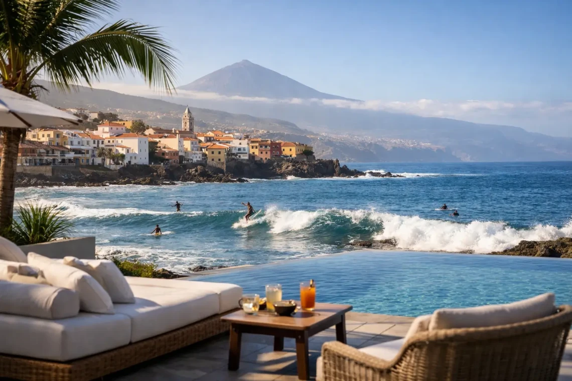 Best Surf Towns Tenerife for a Refined Stay