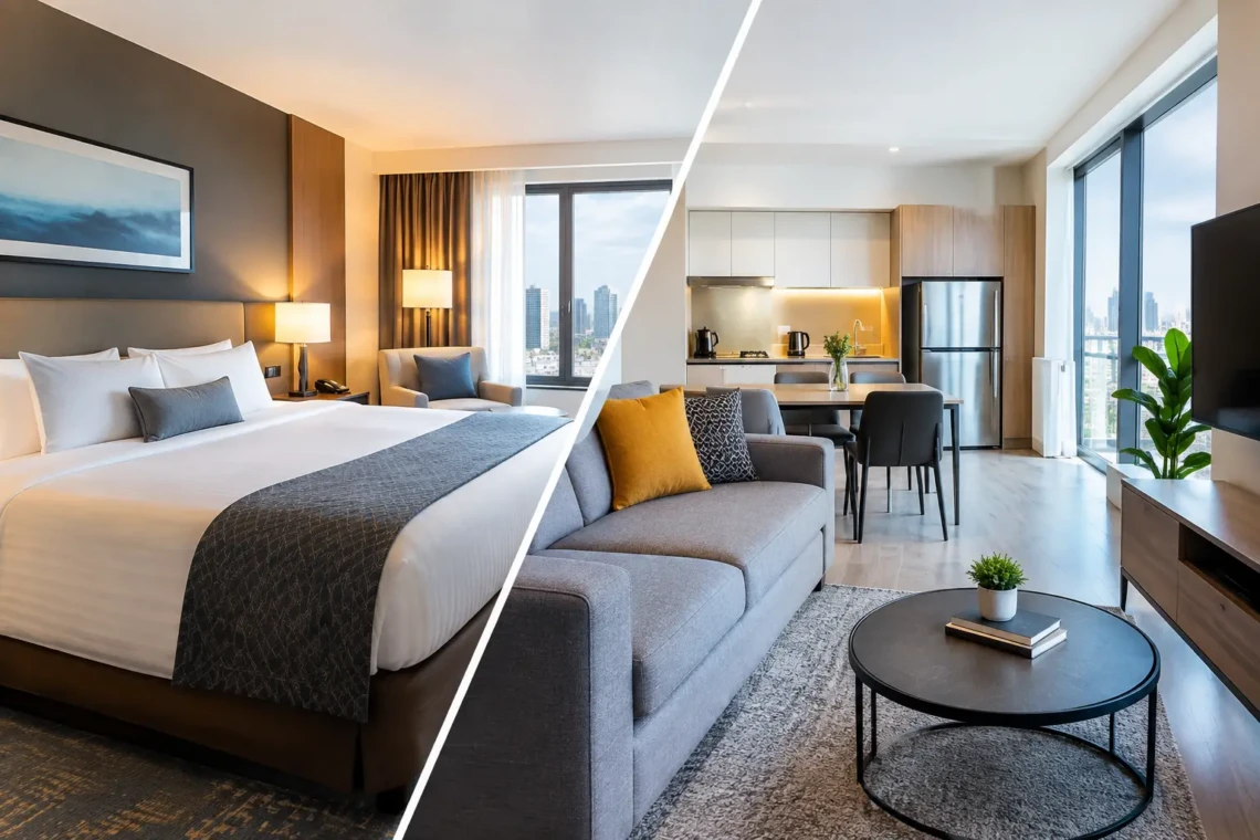 Hotel Versus Serviced Apartment: Which Fits?